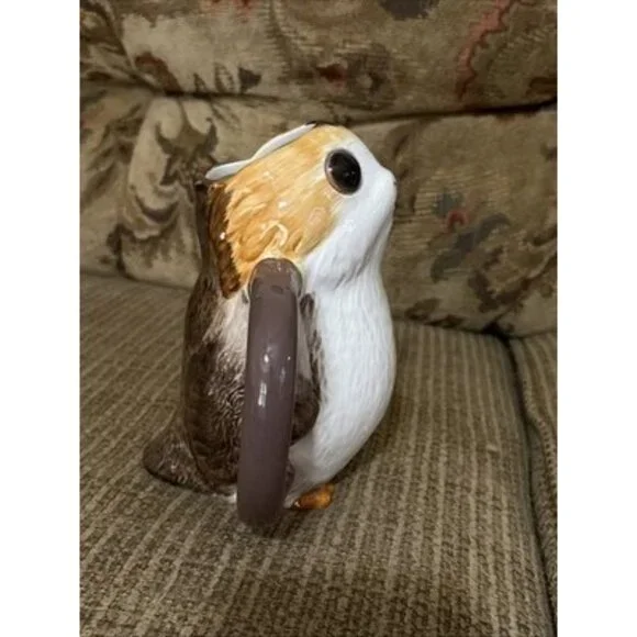 STAR WARS The Last Jedi Porg Sculpted Ceramic Tankard Mug 20 oz Vandor Lucasfilm - Picture 2 of 7